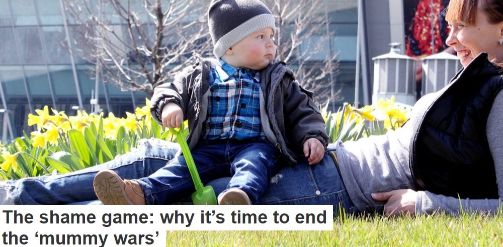 The shame game: why it’s time to end the ‘mummy wars’ shame game